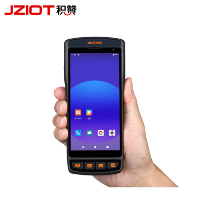 Rugged Style 5,5-дюймовый Android 11 портативный компьютер Pda промышленный сканер с принтером NFC
