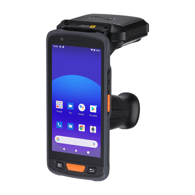 Сток портативный NFC Reader Writer 2D Barcode Scanner PDA для Android Батарея 9000mAh